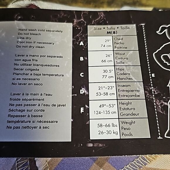 Stranger things "eleven" costume girls size M 8 - Picture 4 of 7